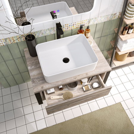 Раковина накладная Grossman GR-3016 (480х370х130)